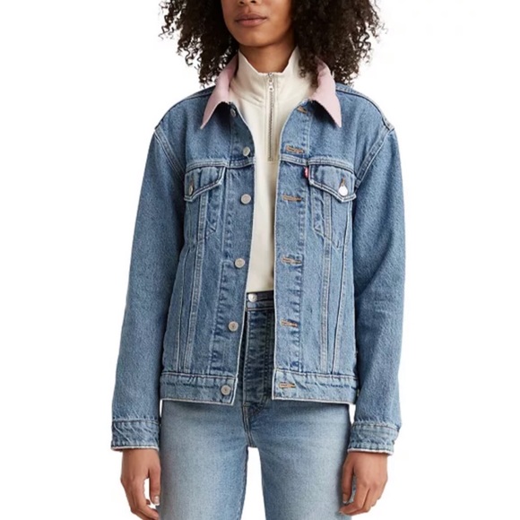 Levi’s Corduroy Collar Trucker Jacket - Picture 1 of 7